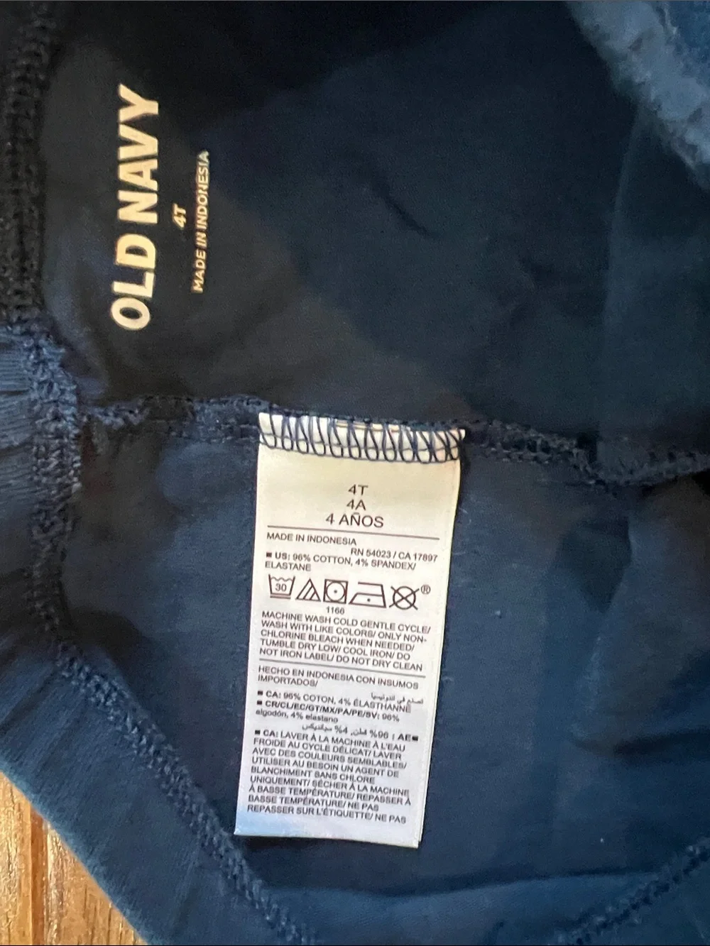 Old Navy Blue Leggings, Set of Two Size 4T